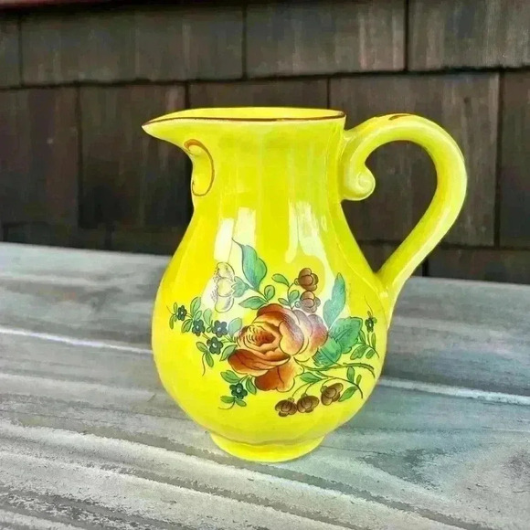 Other - Vintage Elysee by Luneville Faience France Small Pitcher